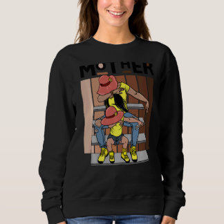 Sweatshirt Melanin Mère Brown Peau Filles Maman Fille Noire M