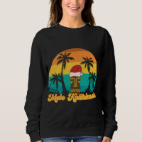 Mele Kalikimaka Hawaii Noël Tiki Santa Hat