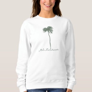 Sweatshirt Mele Kalikimaka Hawaiian Joyeux Palm de Noël