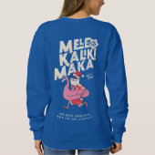 Sweatshirt Mele Kalikimaka Père Noël Flamant rose Noël Getawa (Dos)