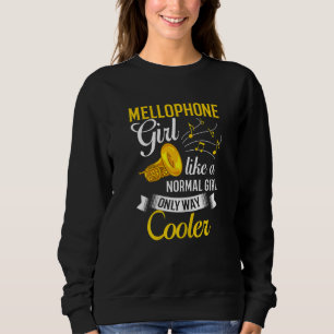 Sweatshirt Mellophone Instrument Music Player Débutant Leçon