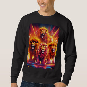 Sweatshirt "Mélodies animales : Chaises musicales folie"