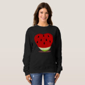 Sweatshirt Melon Heart  I Summer (Devant entier)