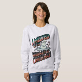 Sweatshirt Melted Christmas snowman (Devant entier)