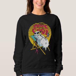 Sweatshirt Melting Snowman tellement chaud pour être cool