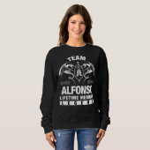 Sweatshirt Membre à vie de l'équipe Alfonso (Devant entier)