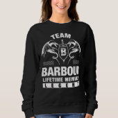 Sweatshirt Membre à vie de l'équipe Barbour (Devant)