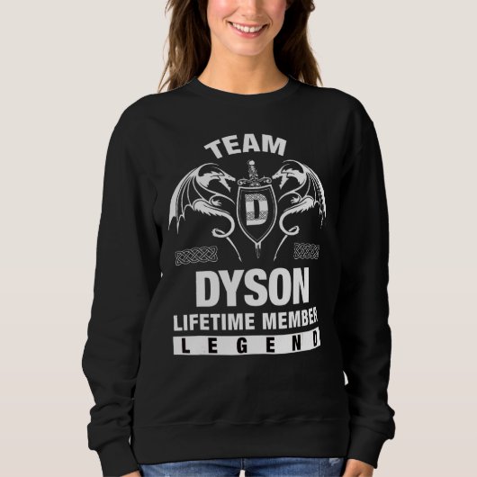 Sweatshirt Membre à vie de l'équipe Dyson (Devant)
