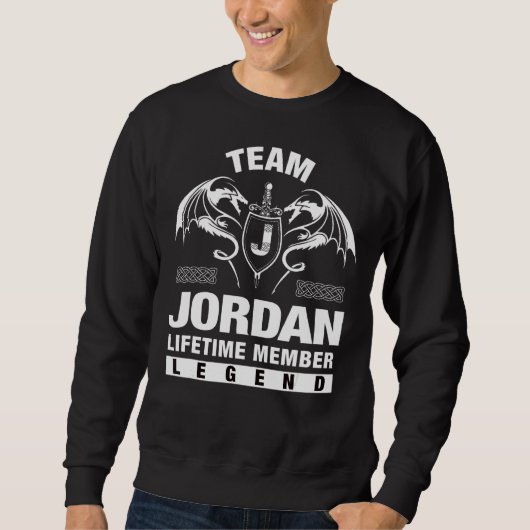 Sweatshirt Membre à vie de l'équipe Jordan (Devant)