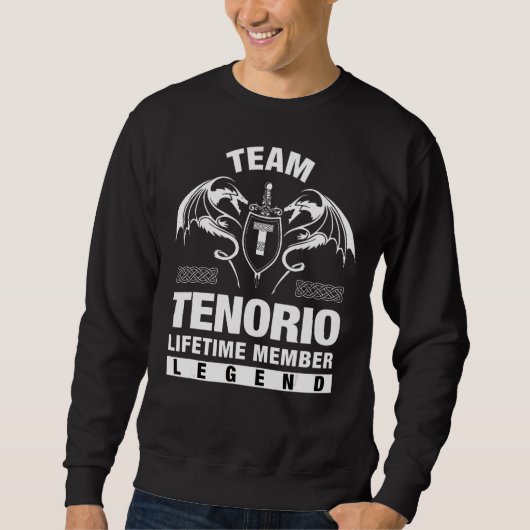 Sweatshirt Membre à vie de l'équipe Tenorio (Devant)