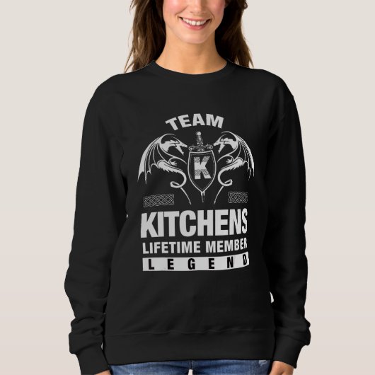 Sweatshirt Membre à vie de Team Kitchens (Devant)