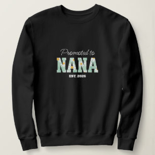 Sweatshirt Mémé Florale, Promue Mémé