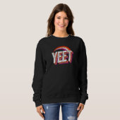 Sweatshirt Mème Mème Lesbian Pride Drapeau Rainbow Millennial (Devant entier)