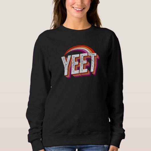 Sweatshirt Mème Mème Lesbian Pride Drapeau Rainbow Millennial (Devant)