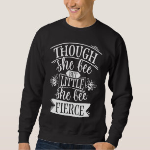 Sweatshirt Même si elle est un peu elle est féroce Sauvez les