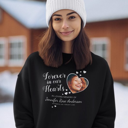 Sweatshirt Mémoire commémorative pour toujours dans nos coeur