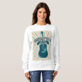 Sweatshirt Memphis, TN : Série de guitares | Rock-N-Roll (Devant entier)