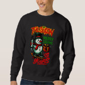 Sweatshirt Men’s Classic Christmas Holiday Snowman (Devant)
