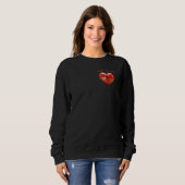 Sweatshirt Mended Heart Hoodie - Healing Through Love (Devant entier)