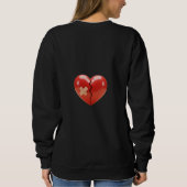 Sweatshirt Mended Heart Hoodie - Healing Through Love (Dos)