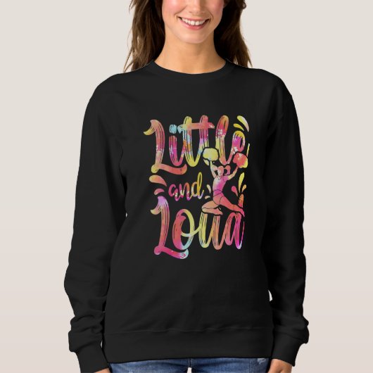 Sweatshirt Meneuse de claque Équipe de meneuses de claque Pa (Devant)