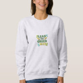 Sweatshirt Menez la voie verte (Devant)