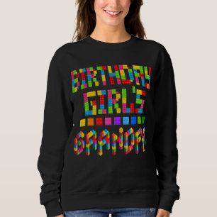 Sweatshirt Mens Bâtir Bloc De Briques Grand-Père De Fille Ann