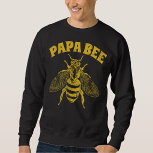 Sweatshirt Mens Bee Beekeeper Keeping Papa Bee Fête des pères