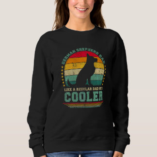 Sweatshirt Mens Berger Allemand Papa Comme Un Père Régulier