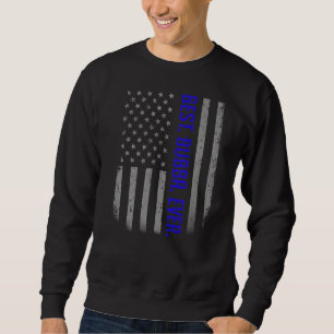 Sweatshirt Mens Best Bubba Jour Us Drapeau Américain Père