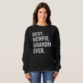 Sweatshirt Mens Best Newfie Grandpa Ever  Newfoundland Dog (Devant entier)