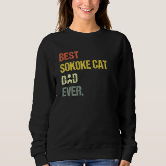Sweatshirt Mens Best Sokoke Cat Dad Cat