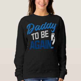 Sweatshirt Mens Bientôt Être Papa À Nouveau Faire-part De Gro