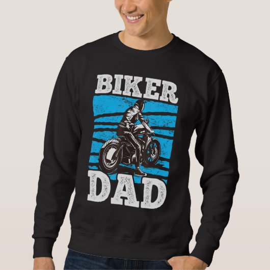 Sweatshirt Mens Biker Papa 1 (Devant)
