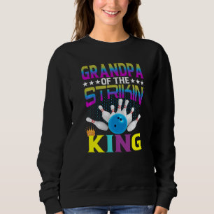 Sweatshirt Mens Bowler Grand-Père Du Strikin' King Bowling B