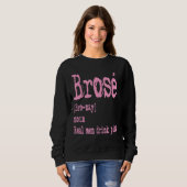 Sweatshirt Mens Brose Véritable Homme Boire Rose Rose Vin (Devant entier)