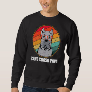 Sweatshirt Mens Cane Corso Papa Chien Propriétaire Cane Corso