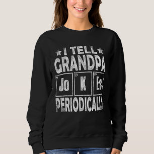 Sweatshirt Mens Chimiste Chimie Vintage Je Raconte À Grand-Pè