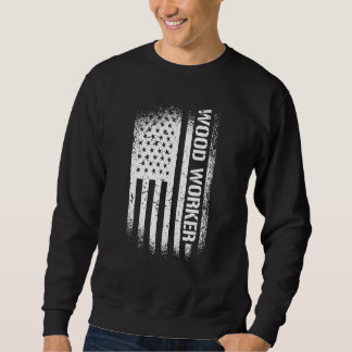 Sweatshirt Mens Craftsman Retro Graphic Electrician Worker To
