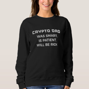 Sweatshirt Mens Crypto Papa Trader Ethereum Bitcoin Papa Hodl