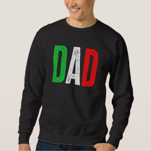Sweatshirt Mens Culture italienne Famille Italie Né Papa