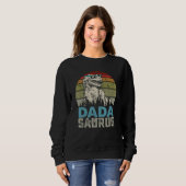 Sweatshirt Mens Dadasaurus Rex Dinosaur Papa Saurus Fatheru20 (Devant entier)