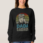 Sweatshirt Mens Dadasaurus Rex Dinosaur Papa Saurus Fatheru20 (Devant)