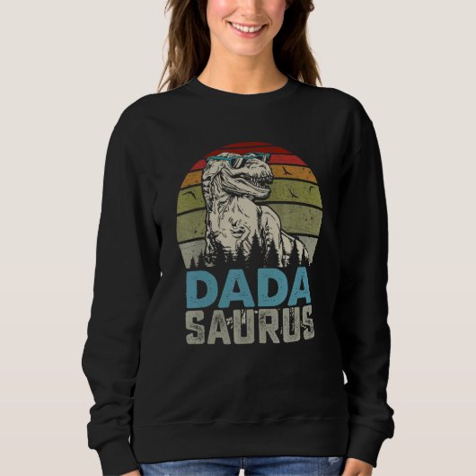 Sweatshirt Mens Dadasaurus Rex Dinosaur Papa Saurus Fatheru20 (Devant)