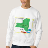Sweatshirt Mens Divide NYS (Devant)