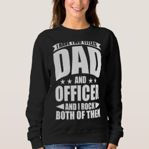 Sweatshirt Mens Fête des pères Meilleur Papa Jamais je suis P