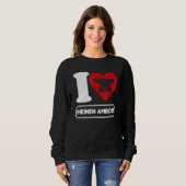 Sweatshirt Mens Forge Forge Art Blacksmith Anvil Forge H (Devant entier)