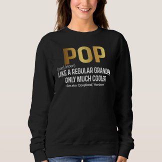 Sweatshirt Mens Gold Pop Plus Glacière Grand-père Meilleur Pè