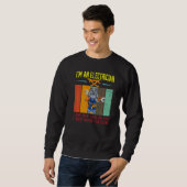 Sweatshirt Mens I'm Electrician Stop When I'm Done Lineman Wi (Devant entier)