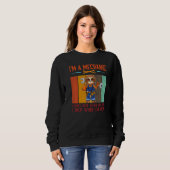 Sweatshirt Mens I'm Mechanic Stop When I'm Done Mechanist Eng (Devant entier)